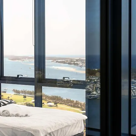 Breathtaking Ocean View Apt In Southport Gold Coast Exterior photo